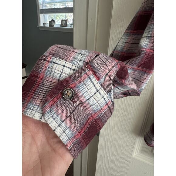 PENDLETON Red Plaid Cotton Button Down Board Shirt - Picture 3 of 14